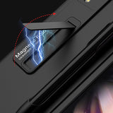 Couverture de cas de béquille de mode avec fente pour stylo pour Samsung Galaxy Z Fold 3