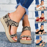 Sandales compensées hautes Sunny Afternoon