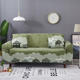 Housse de canapé extensible universelle entièrement enveloppée