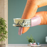 Continuez à grimper Bague en argent