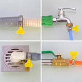 Ensemble de Collier de Serrage en Acier Inoxydable Vissés à la main (20 pièces)