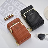 Mini sac à bandoulière simple avec double fermeture à glissière