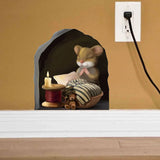3D souris autocollant mural