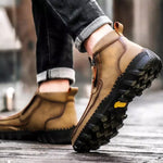 Bottes à outils zippées douces et respirantes pour hommes