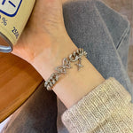 Bracelet Découpe Papillon et Étoile