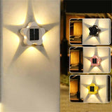 Applique solaire LED en forme d'étoile