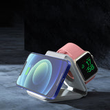 Chargeur sans fil pliable 3 en 1