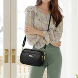 Sac à bandoulière triple zip