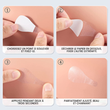 Autocollants Invisibles de Lifting du Visage