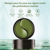 Masque hydratant pour les yeux aux algues pour éliminer les cernes