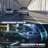 Enregistreur de Conduite avec 3 Lentilles HD - ciaovie