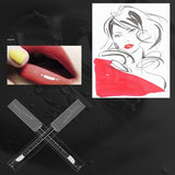 Glaçage à lèvres en verre hydratant transparent et brillant