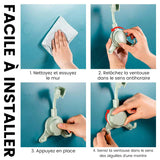 Support de douche avec crochet