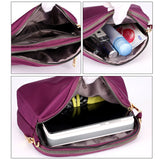 Sac à bandoulière décontracté pour femme en nylon