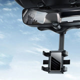 Support de téléphone pour rétroviseur de voiture rotatif à 360°