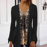 Haut à Manches Longues avec Imprimé