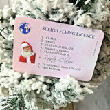 🎅Permis de conduire perdu du Père Noël|Cadeaux amusants pour les enfants