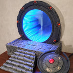 Ornement créatif en résine lumineuse Stargate