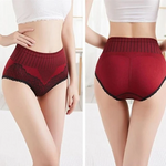 Nouvelle culotte en coton taille haute en dentelle pour femme
