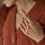 Nœud Sans Fin - Bague et Collier D'amitié