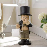 Décoration de porte-serviettes en papier Gentleman