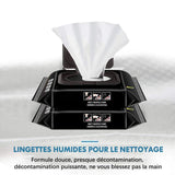 Lingettes humides pour chaussures professionnelles - ciaovie