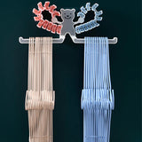 Cintre de rangement en forme d'ours