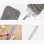 Écart de poussière brosse à long manche