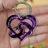Porte-clés coeur personnalisé
