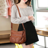 Sac en cuir de grande capacité