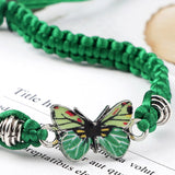 Bracelet à breloque de papillon