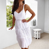 Robe Nuisette En Dentelle