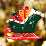 Pendentifs Décoratifs d'Arbre de Noël en Résine