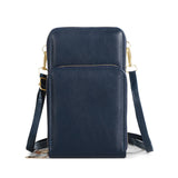 Sac de Téléphone Portable Multifonctionnel à Fermeture à Glissière à Trois Couches