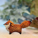 Ornement mignon de totem de renard