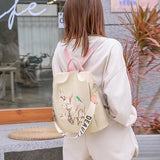 Sac Á Dos Antivol Brodé