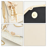 Sac à bandoulière élégant avec chaîne