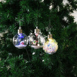 Boules lumineuses pour décoration de sapin de Noël