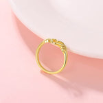 Bague coeur "Je t'aime pour toujours"