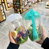 Tasse à salade portative légère Mason