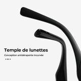 Lunettes de soleil mode rectangulaires