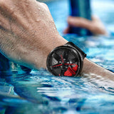 Montre de moyeu de roue de voiture