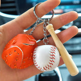 Porte-clés de baseball créatif