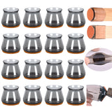 Protecteurs de sol pour pieds de chaise (4 pièces)