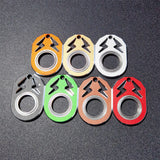 Porte-clés motif éclair rotatif