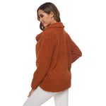 Veste en Peluche pour Femmes en Polaire