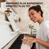 Étiquettes Amovibles pour Partitions de Clavier de Piano