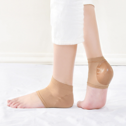 Chaussettes à talon anti-fissures hydratantes confortables