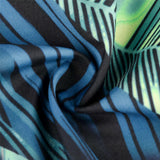 robe imprimée à lacets