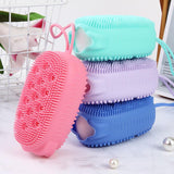 Brosse de bain moussante conviviale